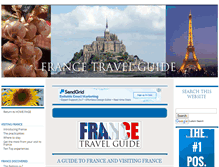 Tablet Screenshot of france-travel-guide.net